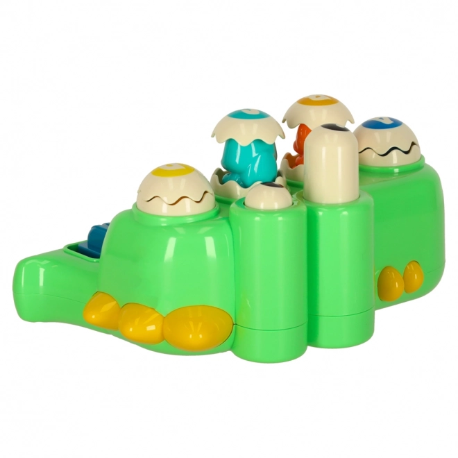 Gioco interattivo con martello Coccodrillo per bambini 18m+
