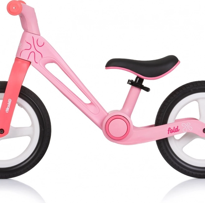 Bicicletta senza pedali per bambini Chipolino Fold X rosa