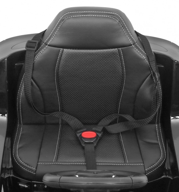 Auto elettrico per bambini BMW X6M nero + telecomando + EVA + avvio lento + pannello audio + LED