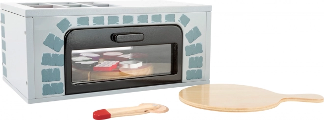 Forno per pizza in legno con accessori Small Foot