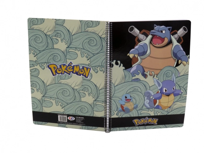 Pokémon Blocco A4 ad anelli - Squirtle