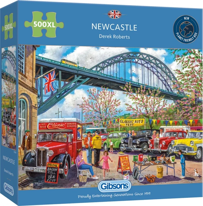 Puzzle da 500 pezzi Newcastle XL di Gibsons