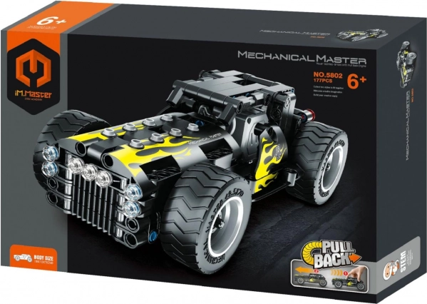 Set di costruzione iM.Master auto da corsa a retrocarica, 177 pezzi