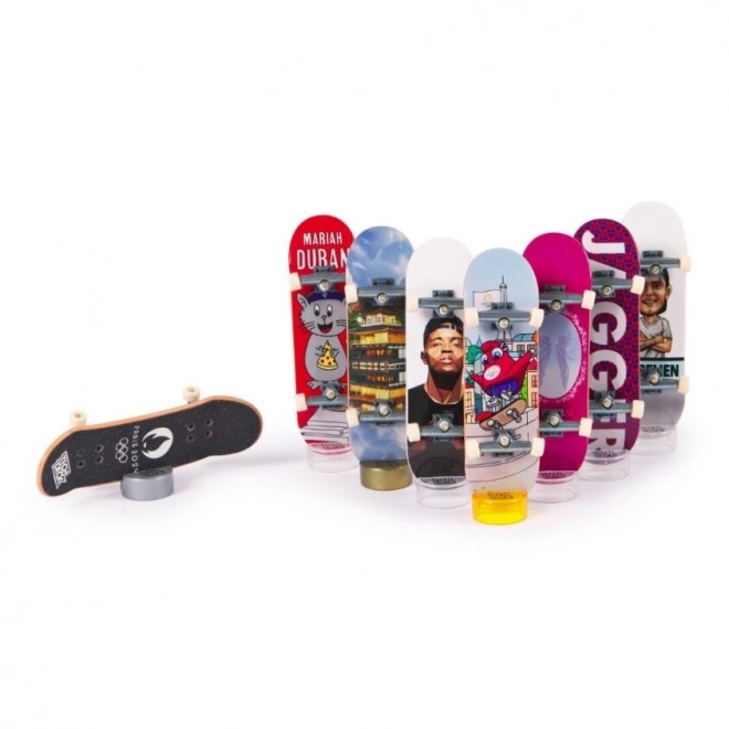 Tech Deck set di fingerboard olimpico 2024 - Confezione da 8 pezzi