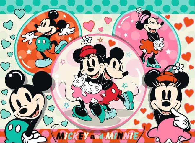 Puzzle Il Sogno di Topolino e Minnie XXL 150 Pezzi