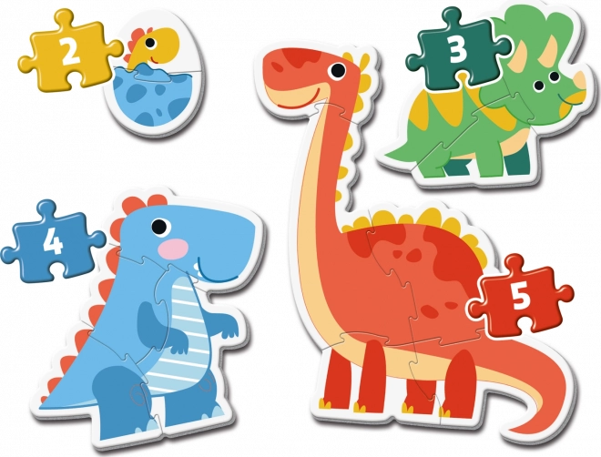 I miei primi puzzle dinosauri