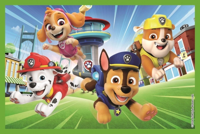 Clementoni cubi illustrati Paw Patrol, 6 cubi