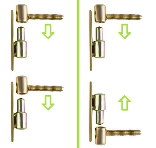 Barriera di sicurezza per porte 122 cm