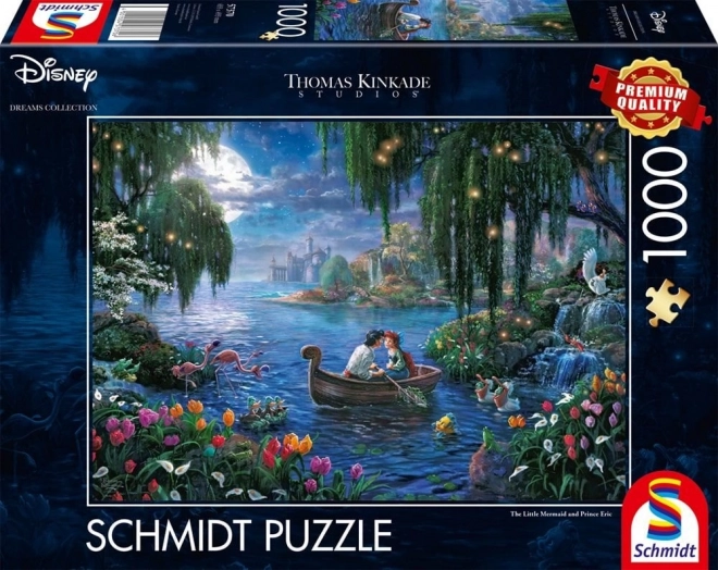 Puzzle Schmidt la Sirenetta e il Principe Eric 1000 pezzi