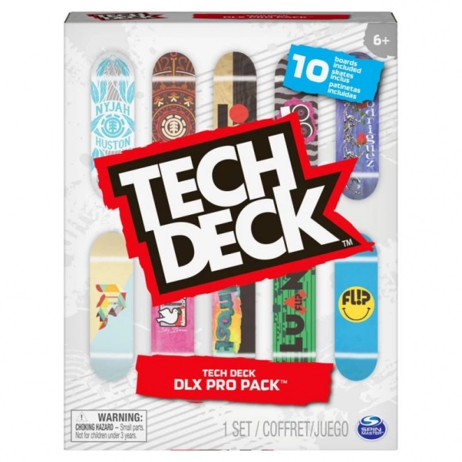 Set da 10 Mini Skateboard Tech Deck