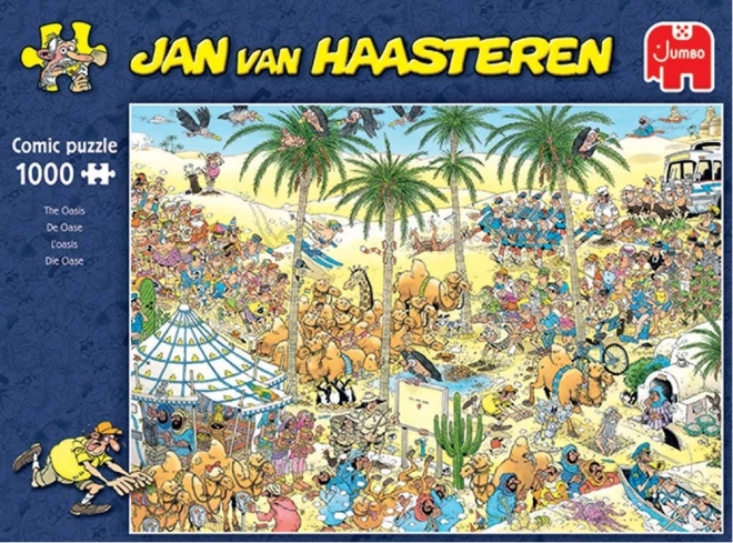 Puzzel Jumbo Jan van Haasteren Oasi 1000 pezzi