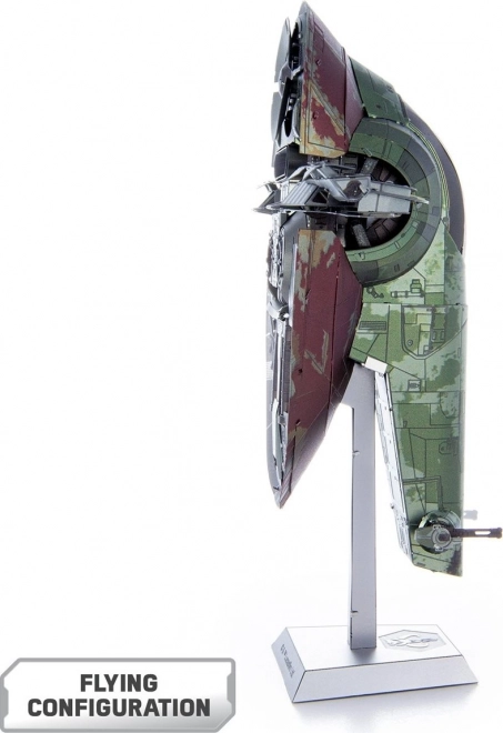 Puzzle 3D Metallico Star Wars: Nave da Caccia di Boba Fett