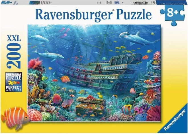 Puzzle Scoperta Sottomarina Ravensburger 200 Pezzi