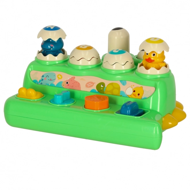 Gioco interattivo con martello Coccodrillo per bambini 18m+