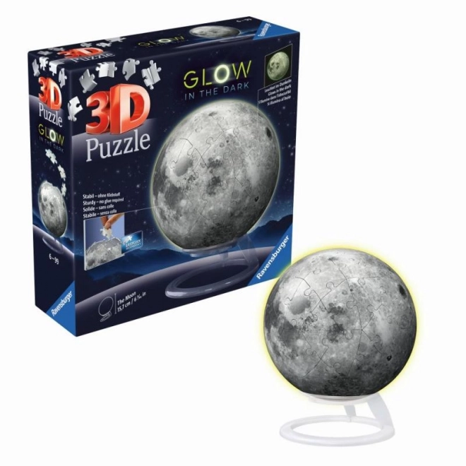 Puzzle Sfera Luna Luminoso al Buio