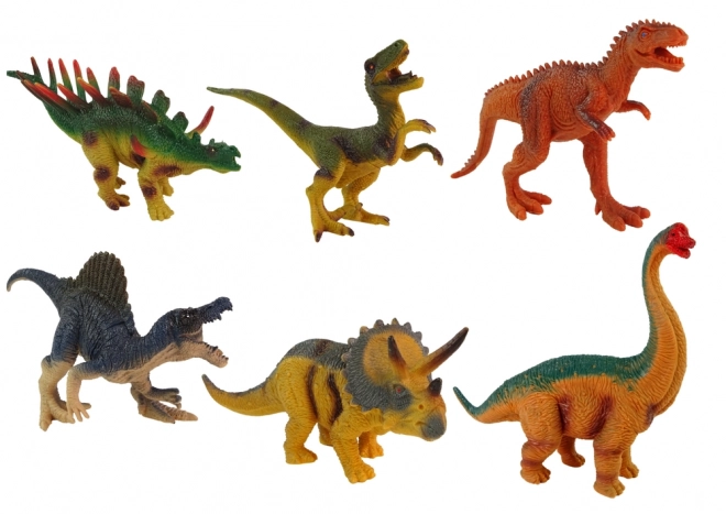 Grande set di figure e accessori di dinosauri