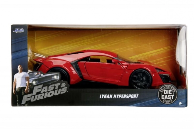 Auto Lykan Hypersport da Fast and Furious in scala 1:24