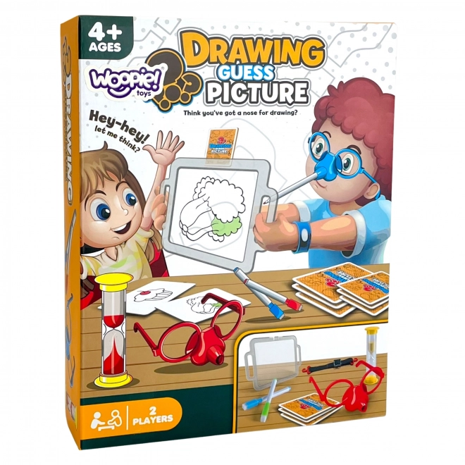 Gioco WOOPIE Disegna e Indovina con Il Naso