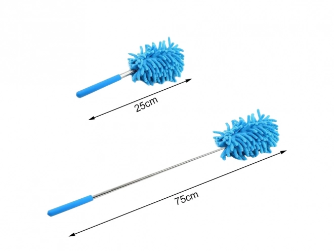 Spazzola telescopica pieghevole in microfibra per la pulizia