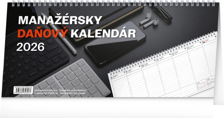 Calendario da tavolo Manageriale fiscale 2026