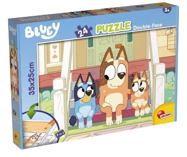 Puzzle 24 pezzi con Bluey