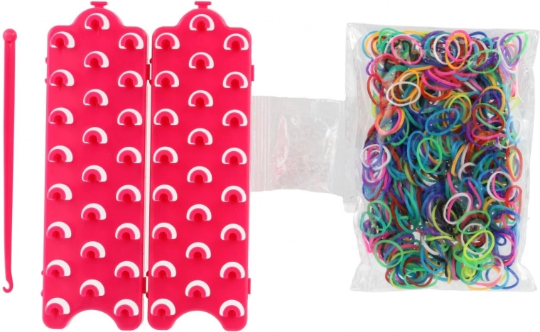 600 elastici in silicone colorati