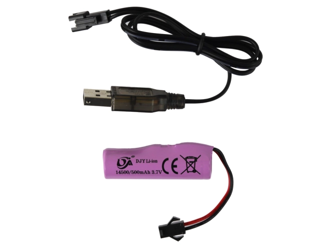 Batteria ricaricabile con ricarica USB