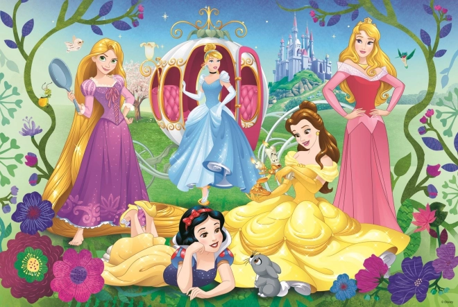 Puzzle glitter TREFL Disney Principesse Felici 70 pezzi