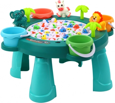 Tavolino da gioco con accessori