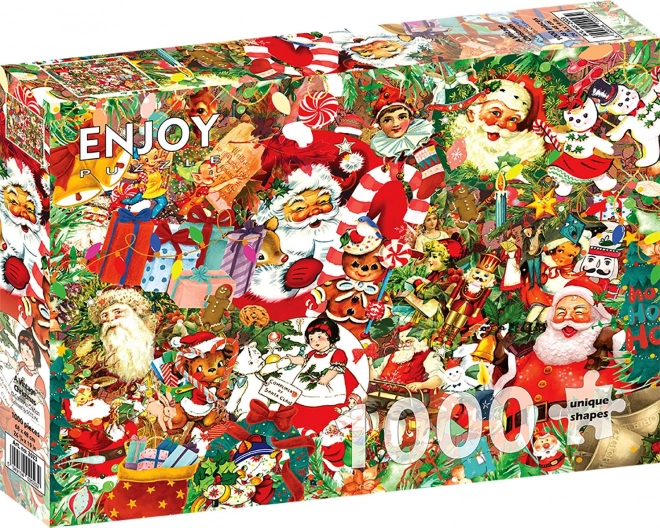 Puzzle vintage natale 1000 pezzi