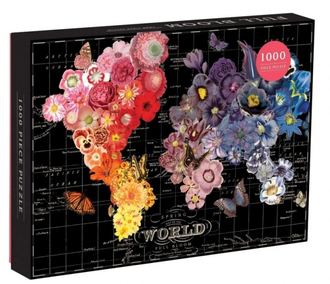 Puzzle fioritura del mondo 1000 pezzi