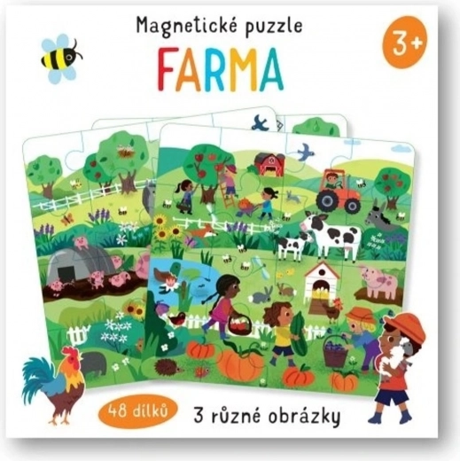 Svojtka & Co. Puzzle magnetico Fattoria