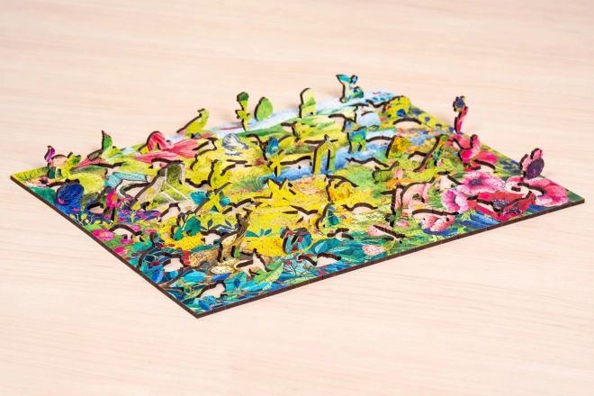 Puzzle in Legno Giardino Selvaggio 500 Pezzi