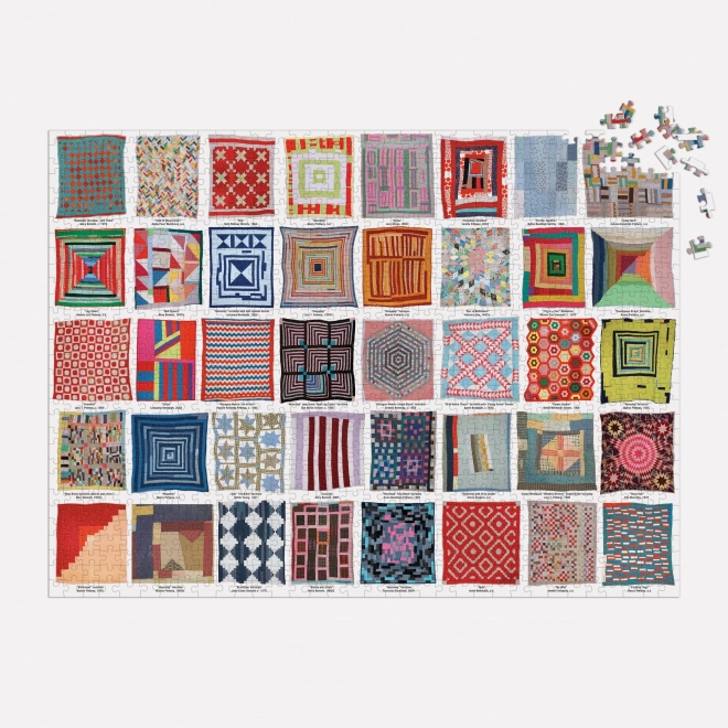 Puzzle Galison Patchwork Quilts 1000 Pezzi