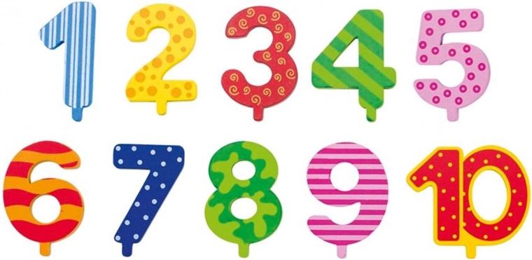 Cifre 1–10 per ogni età