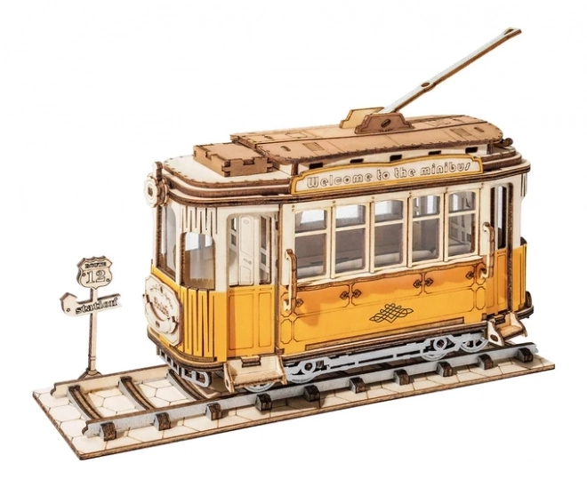 Puzzle 3D in legno Tram Storico