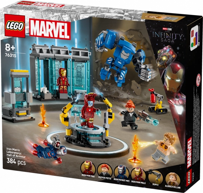 LEGO Marvel Iron Man e il suo laboratorio