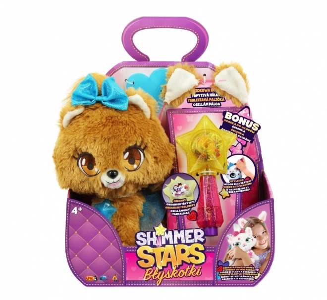 Peluches luccicanti base 4 varianti