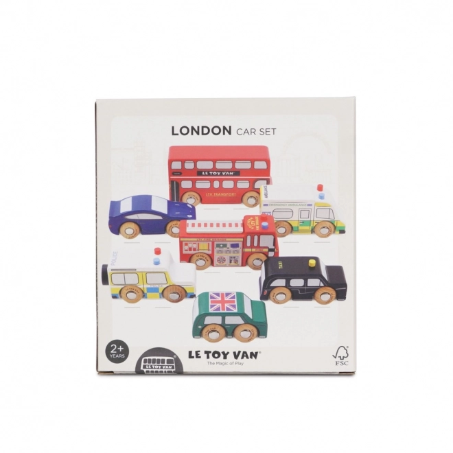 Set di Veicoli in Legno di Londra Le Toy Van