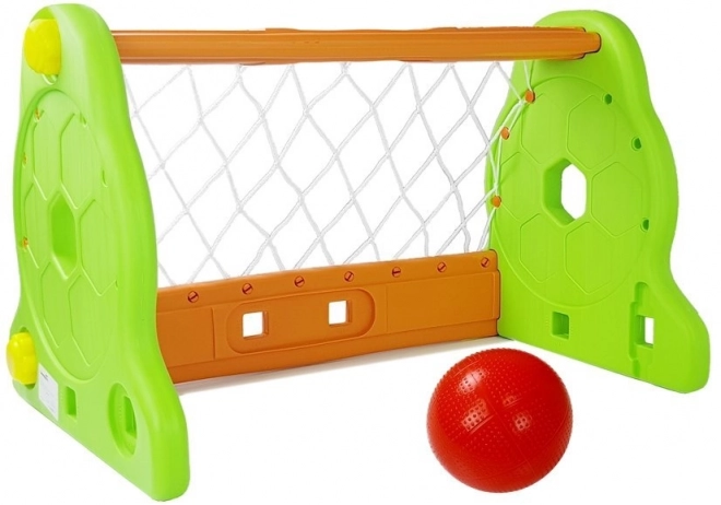 Porta Calcio per Bambini Verde e Arancione