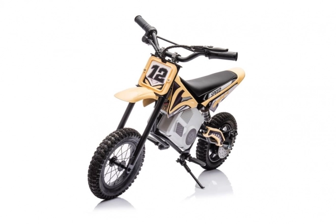 Moto cross elettrico khaki per bambini