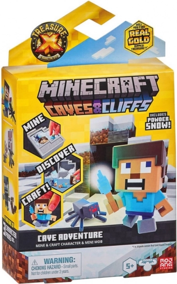 Minecraft Caves & Cliffs Esplorazione delle caverne Treasure X