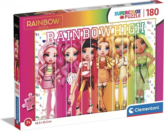 Puzzle 180 pezzi Rainbow High CLEMENTONI