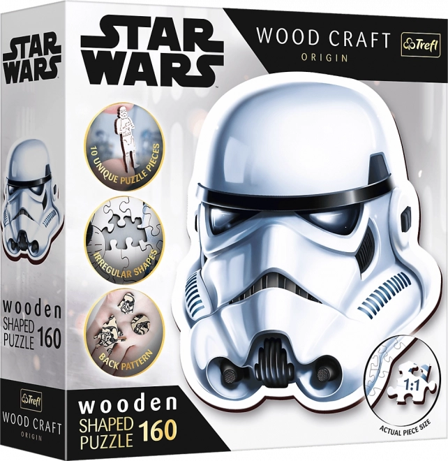 Puzzle di legno casco stormtrooper