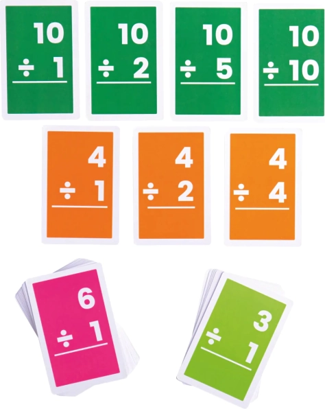 Bigjigs Toys carte per la divisione 1–10