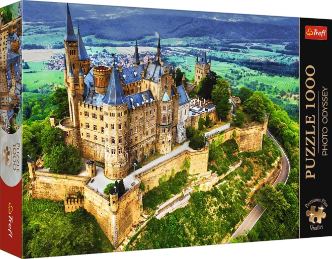 Puzzle Premium Plus Trefl Photo Odyssey: Castello Hohenzollern, Germania 1000 pezzi