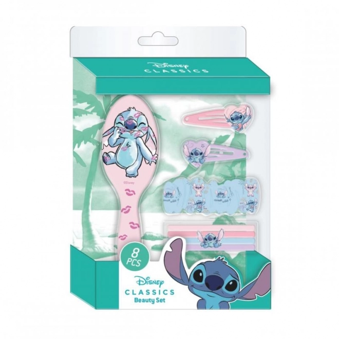 Set accessori capelli Stitch 8 pezzi