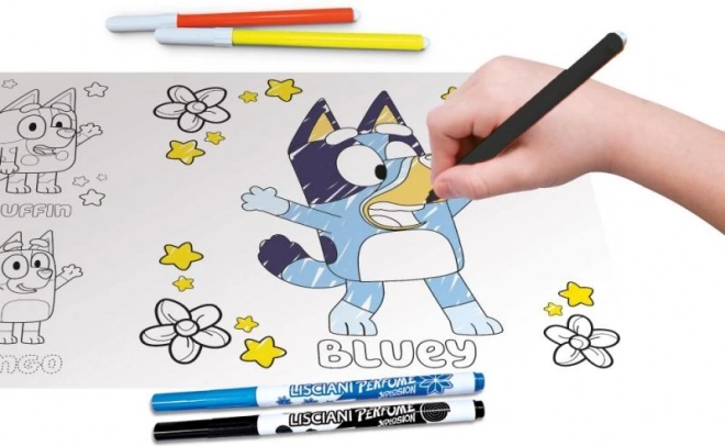 Tavolo luminoso da disegno BLUEY A4 con stencil