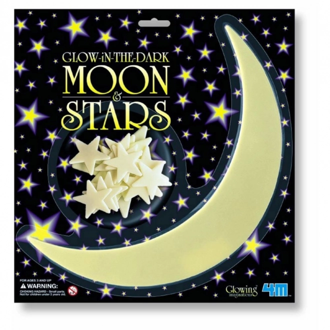 Set Stellato Bagliore Luna e Stelle