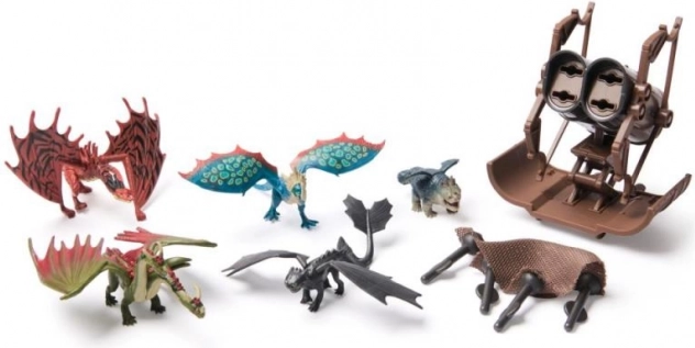 Come addestrare un drago set di figurette